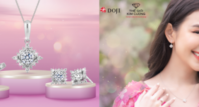DOJI, Thế giới kim cương ưu đãi trang sức dịp valentine