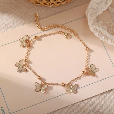 Vòng tay vàng hình bướm
