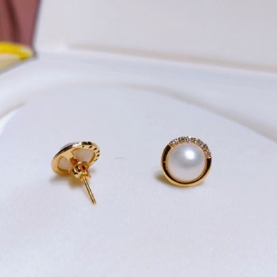 Bông tai ngọc trai nước ngọt