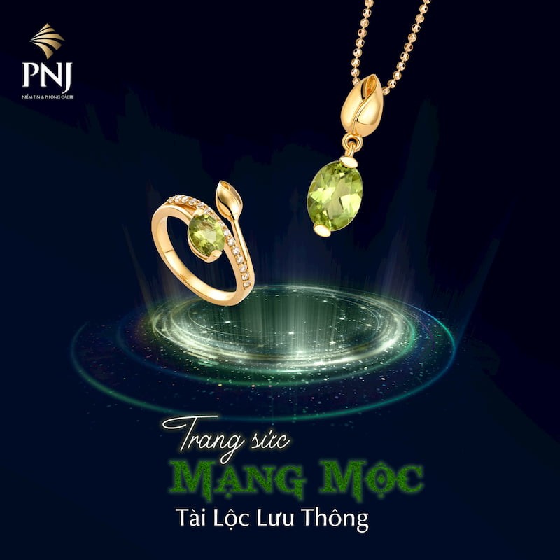 Trang sức phong thủy mạng Mộc
