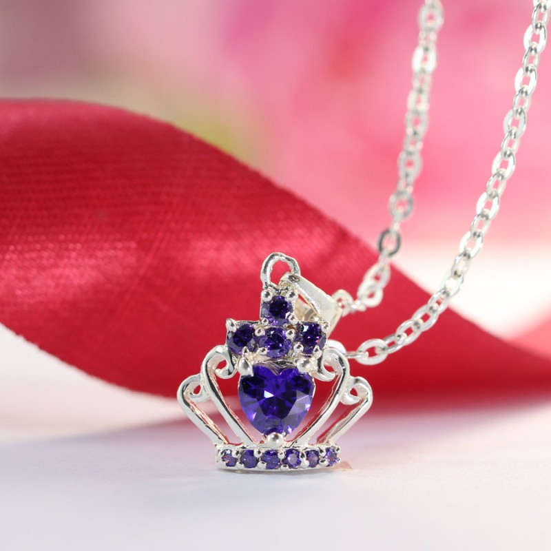 Dây chuyền vương miện đính đá Sophia