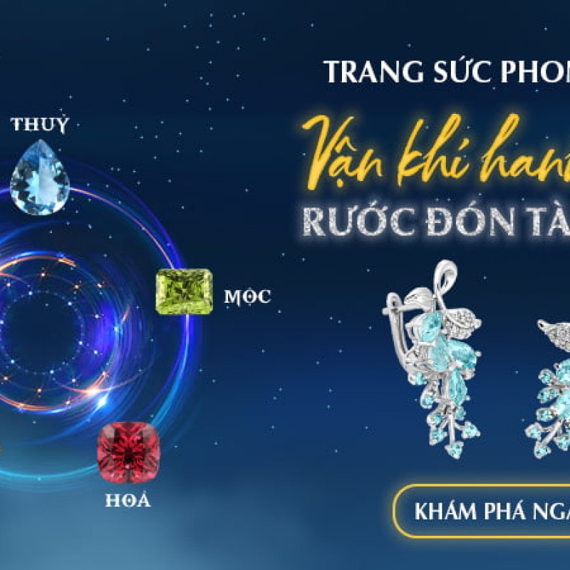 Bông tai phong thủy ngũ hành